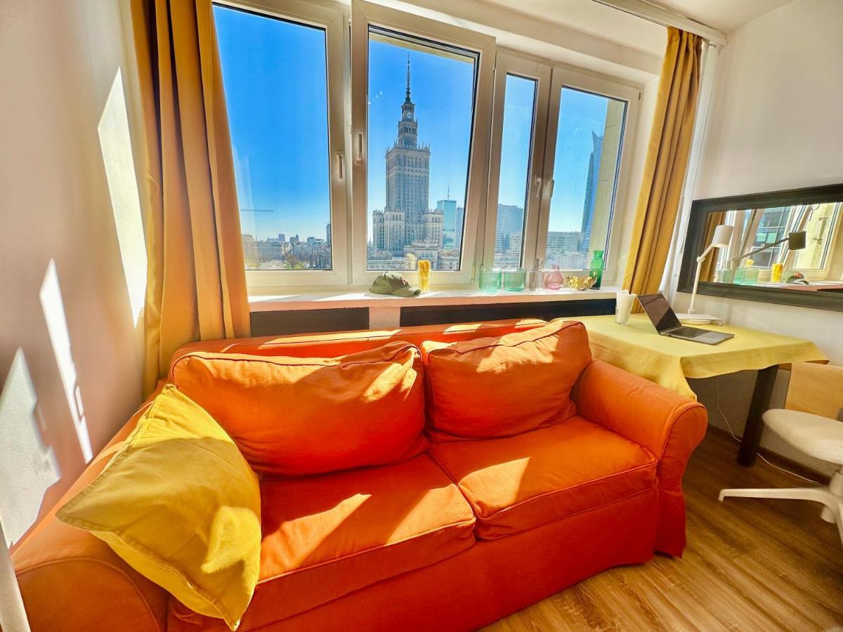 Super Apartament Brown 2X Metro Nowy Wifi Netflix Spotify Panorama Miasta Varsó Kültér fotó