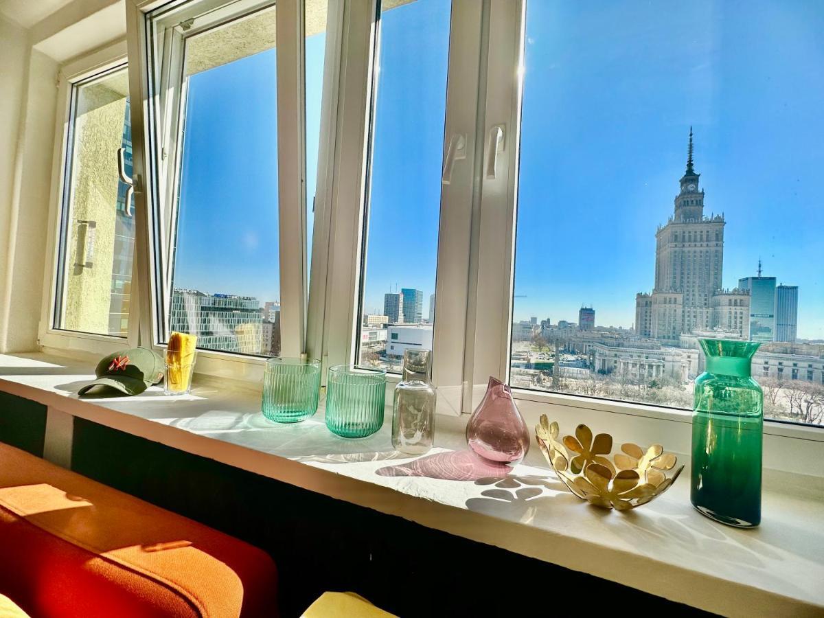 Super Apartament Brown 2X Metro Nowy Wifi Netflix Spotify Panorama Miasta Varsó Kültér fotó